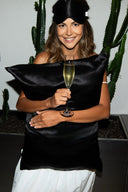 Шовкова маска для сну, колір "Чорний" х 365 STUDIO