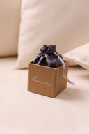 Шовкова наволочка, колір "Графіт"