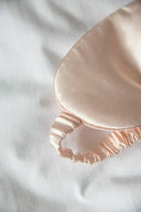 Silk sleep mask, color "Powder Pink"