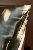 Шелковая наволочка "Фисташковый"