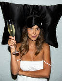 Шовкова наволочка, колір "Чорний" х 365 STUDIO