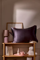 Шовкова наволочка, колір "Графіт"