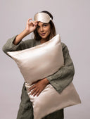 Шелковая наволочка «Шампань» - 365 STUDIO