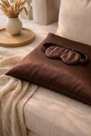 Шовкова наволочка, колір "Кава"