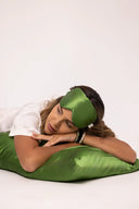 Шелковая наволочка «Зеленая груша» - 365 STUDIO