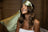Silk sleep mask "Green pear" 365 STUDIO