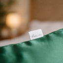 Шелковая наволочка «Темно – зеленый» - 365 STUDIO