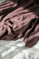 Плед - покрывало однотонный «Пудровый»