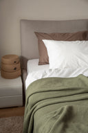 Плед, колір "Зелений чай"