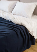 Solid Color Blanket - "Dark Blue"