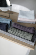 Вафельное полотенце "Синий"