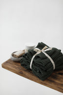 Waffle towel "Rich Green"