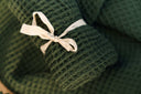 Waffle towel "Rich Green"