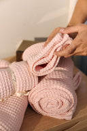 Waffle Towel "Light Pink"