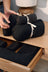 Waffle towel "Graphite"