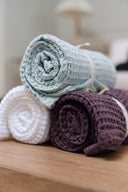 Waffle towel "White"