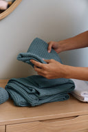 Waffle Towel "Sea Wave"