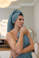 Waffle Towel "Sea Wave"