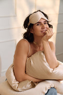 Silk Sleep Mask "Sand"