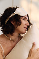 Silk Sleep Mask "Sand"