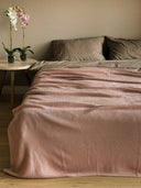 Fleece Blanket - Solid Color "Powder Pink"