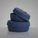 Набір органайзерів з бавовни "Синій"  2 шт.