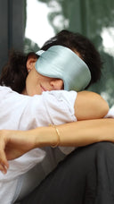 Silk Sleep Mask "Turquoise"