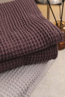 Waffle towel "Grape"