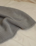 Плед - покрывало однотонный «Серый»