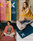 Набір подарунковий Плед та Килимок для медитації