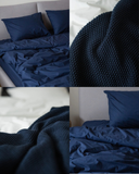 Плед "Темно-синій" та комплект "Зоряне небо"