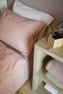 Комплект постільної білизни "Пудровий захід"