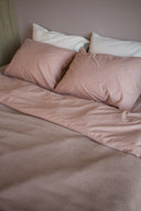 Плед - покривало однотонний "Пудровий" 