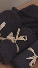 Waffle towel "Blue"