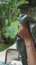 Шовкова наволочка, колір "Фісташковий"