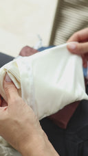 Шовкова наволочка, колір "Вершковий"