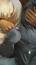 Шовкова наволочка, колір “Сапфіровий”