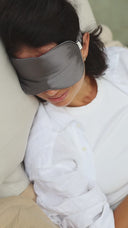 "Graphite" Silk Sleep Mask