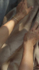 Bed linen set "Almond Milk"