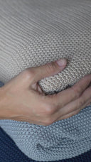 Plaid - Solid "Milk" Throw
